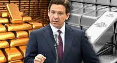 Florida da paso histórico: Ron DeSantis declara al oro y la plata como monedas legales para ciertas operaciones tras declive del dólar