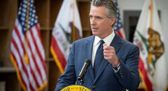Gavin Newsom anuncia cifras récord de arrestos y vehículos robados recuperados en estas ciudades de California