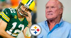 ¿Adiós Aaron Rodgers? Leyenda de Pittsburgh Steelers rechaza posible fichaje del QB: "¿Es broma?"