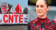CNTE exige jubilación a los 56 años en mujeres y 58 en hombres, además eliminar ley ISSSTE del 2007 para levantar plantón en CDMX
