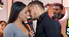 Onelia Molina y Nico Ponce casi se besan en podcast y desatan rumores de romance: “Te pagaré con amor”