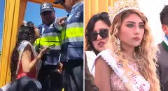 Polémica en Arequipa: miss Socabaya rompe en llanto y denuncia discriminación tras ser reemplazada por segunda finalista en desfile escolar