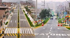 Así luce la nueva avenida de 2.2 km que une dos distritos importantes de Lima Este: obra de la MML valorizada en S/10,5 millones