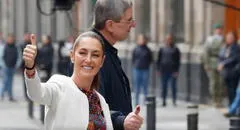 Claudia Sheinbaum vota en histórica elección judicial y celebra la participación ciudadana con un: “¡Viva la democracia!