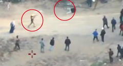 Israel publica video de hombres armados disparando a gazatíes: "Hamás busca impedir la distribución de alimentos en Gaza"