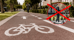 Gobierno de CDMX alista ley que prohibiría scooters y bicis eléctricas en ciclovías