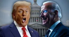 Trump no suelta a Biden y comparte teoría conspirativa: ''Fue ejecutado en 2020 y lo reemplazaron con un clon robótico''