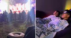 Peruana revela que concierto en Lima habilitó área para dormir y la idea es aplaudida en redes: “Zona cama”