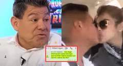 Dilbert Aguilar tiene inesperada reacción al enterarse de una posible nueva infidelidad de su esposa: "No quiero ser grosero"