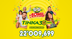 Resultados de La Tinka EN VIVO HOY miércoles 4 de junio: números ganadores, premios y el Pozo Millonario