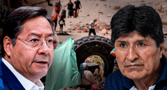 Crece la tensión en Bolivia: Luis Arce acusa a Evo Morales de presionar su "candidatura inconstitucional" con bloqueo de alimentos