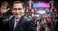 Martín Vizcarra visita nuevo aeropuerto Jorge Chávez y cuestiona el diseño del techo: "Parece almacén"