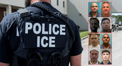 Abandonan a agentes de ICE junto a 8 inmigrantes condenados por asesinato y con amenaza de ataque terrorista en África