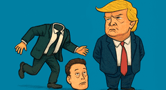 Donald Trump se divorcia completamente de Elon Musk y asegura que "perdió la cabeza"