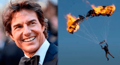 Tom Cruise obtiene récord Guinness por acrobacia desde un helicóptero en la más reciente entrega de 'Misión Imposible'