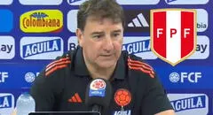 Néstor Lorenzo, DT de Colombia, resaltó el ingreso de 2 jugadores en Perú que terminó por complicarlo: "El problema fue nuestro"