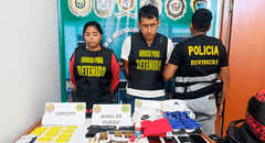 Cae pareja con dinamita y armas de fuego: se dedicarían al sicariato y extorsión