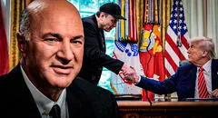 Kevin O'Leary, estrella de 'Shark Tank', revela qué provocó a Musk a arremeter contra Trump y su proyecto de ley de gasto: "Lo enfureció"
