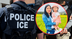 Una madre inmigrante es arrestada por ICE junto a su hija de tres años en redada masiva de inmigración en EEUU
