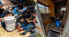 Patrulla Fronteriza halla a 17 inmigrantes mexicanos en casa rodante en condiciones inhumanas en esta ciudad de EEUU: arrestaron a traficante