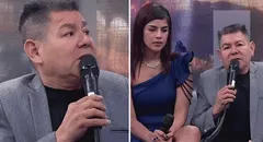 Dilbert Aguilar sorprende con mensaje a Jhazmín Gutarra en plena reconciliación en vivo: "Que me digan saco largo"