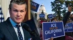 El secretario de Defensa de EEUU, Pete Hegseth, no descarta desplegar a marines tras protestas contra ICE en California
