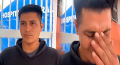 Peruano pierde su trabajo por cuidar a su madre con diabetes en el hospital y pide apoyo para comprar una silla de ruedas