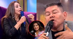 Dilbert Aguilar confronta en vivo a Mónica Cabrejos por críticas a su reencuentro con Claudia Portocarrero: “Tienes prejuicios”