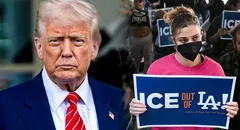 Muy malas noticias para inmigrantes en EEUU: Donald Trump prohibirá este esencial objeto para las protestas contra ICE en Los Ángeles