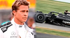 Brad Pitt defiende a los pilotos de Fórmula 1 tras grabación de su película: "Ambos la pasamos mal"