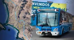 Este es el bus de transporte público con la ruta más larga de Lima: recorre 14 distritos desde Villa María del Triunfo hasta Puente Piedra en 5 horas