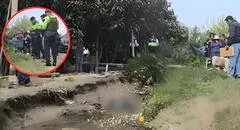 Tragedia en Huaral: hallan cadáver de adulto mayor en regadío del centro poblado Huacho Chico