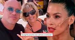 Milett Figueroa y la vez que expusieron sus comprometedores mensajes con la madre de Bruno Agostini: "Le decía suegrita"