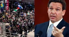 Ron DeSantis ofrece la Guardia Estatal de Florida para controlar las protestas contra la ley de inmigración en California