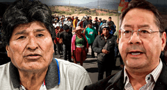 Tensión política en Bolivia: Luis Arce exige desbloquear carreteras tras protestas y Evo Morales advierte posible rebelión