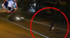 Cámaras captan a conductor fugándose luego de atropellar a hombre en SJL: transeúntes lo detuvieron