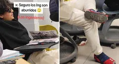 Estudiante de ingeniería va a clases con sus ojotas y causa furor en redes: "Le van a durar 5 generaciones”