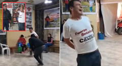 Rondas campesinas azotan a hombre que insultaba y amenazaba a su madre para exigirle dinero en Jaén