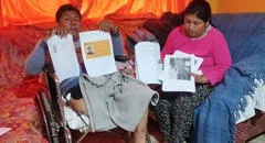 Padre que perdió pierna por accidente laboral pide indemnización al Gobierno Regional de Tacna