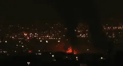 Israel vuelve a atacar Irán: reportan llamas y humo en la zona del aeropuerto de Mehrabad, en Teherán
