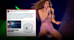 Shakira reprograma su concierto del tour 'Las mujeres ya no lloran' en Los Ángeles debido a las protestas contra ICE