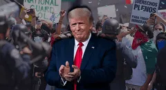 Regalo de cumpleaños para Trump: manifestantes preparan protesta 'No Kings'