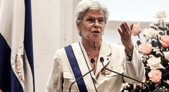 Murió Violeta Barrios de Chamarro, la primera mujer en ser presidenta de Nicaragua y toda América