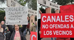 "Fuera Canales": vecinos de Miraflores se concentraron en Parque Kennedy para exigir la renuncia de su alcalde
