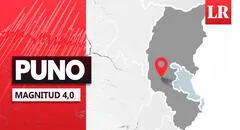 Temblor de magnitud 4.0 se sintió en Puno hoy, según IGP