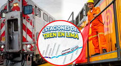 Estas serán las estaciones del tren Caltrain de Rafael López Aliaga: recorrerá 30 km por varios distritos de Lima hasta Chosica