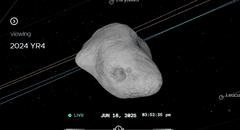 El temido asteroide, 'asesino de ciudades', que podría impactar la Tierra, aumenta las probabilidades de chocar con la Luna en 2032
