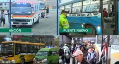 Así amaneció Lima y Callao por paro de transportistas este 18 de junio: policías en las calles y largas colas en los paraderos