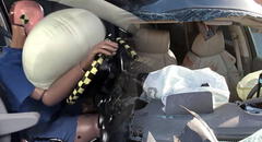 Mujer muere tras explotarle en la cara la bolsa de aire de su carro mientras manejaba en Francia: su hijo sufrió heridas mortales