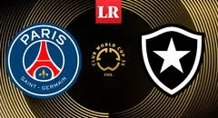 PSG vs Botafogo HOY EN VIVO: canal para ver el partido entre los campeones de la Champions League y Copa Libertadores en el Mundial de Clubes